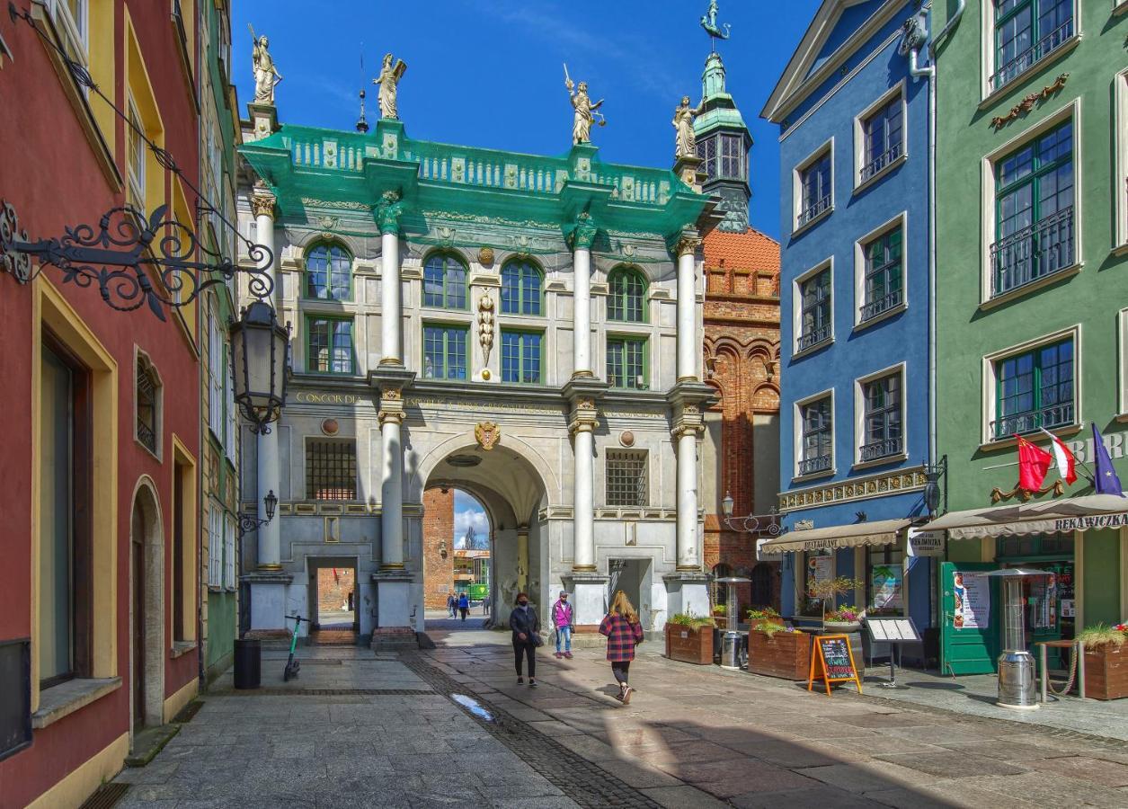 Happiness Holidays - Old Town Apartment Gdansk Bagian luar foto